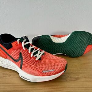 Nike ZoomX Invincible 2 Running Shoes // Men’s 12.5 // Team Orange/Gorge Green